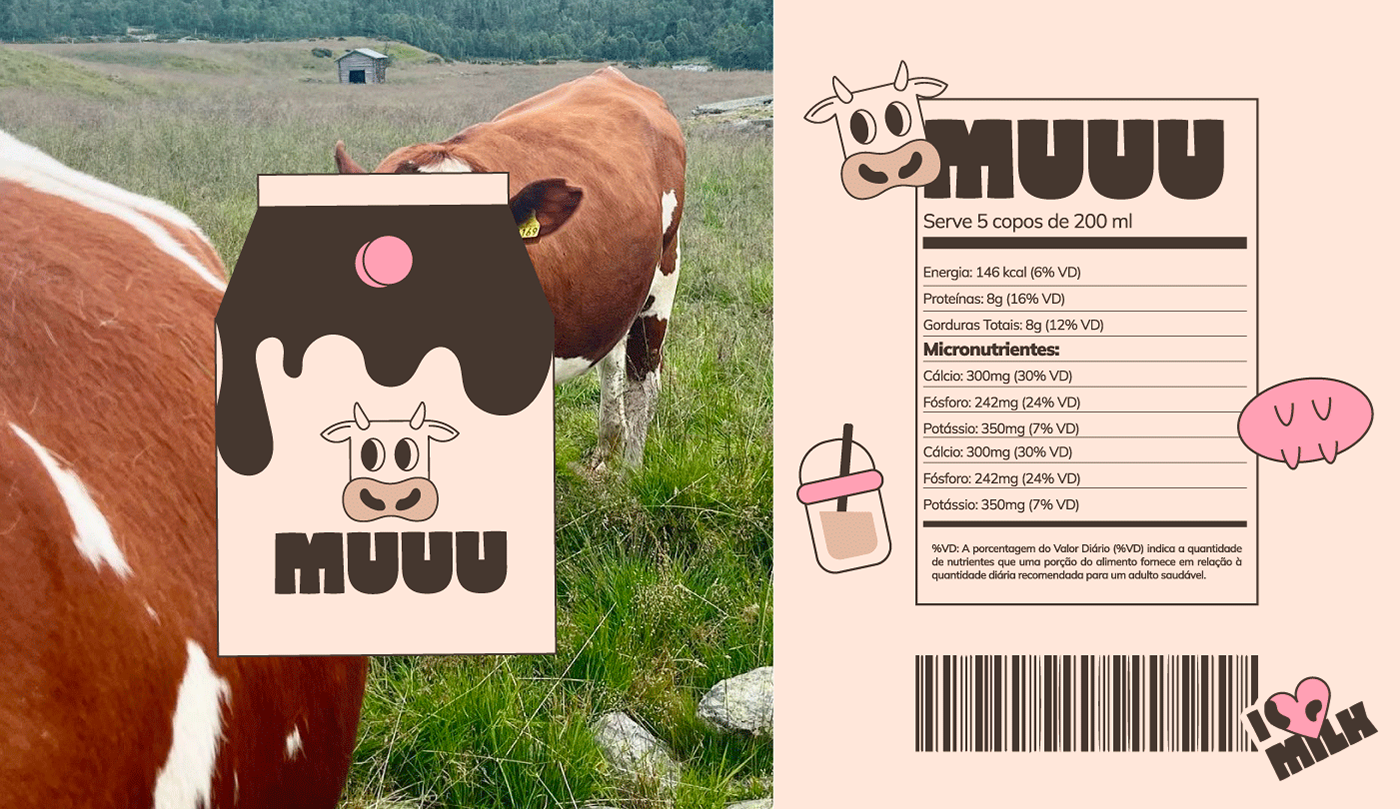 Artifact from the Experience Delight: Muuu Packaging Design & Visual Identity article on Abduzeedo