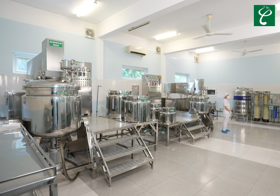 Nhà máy gia công sữa rửa mặt Hải Phòng đạt chuẩn CGMP của Nam dược Hải Long