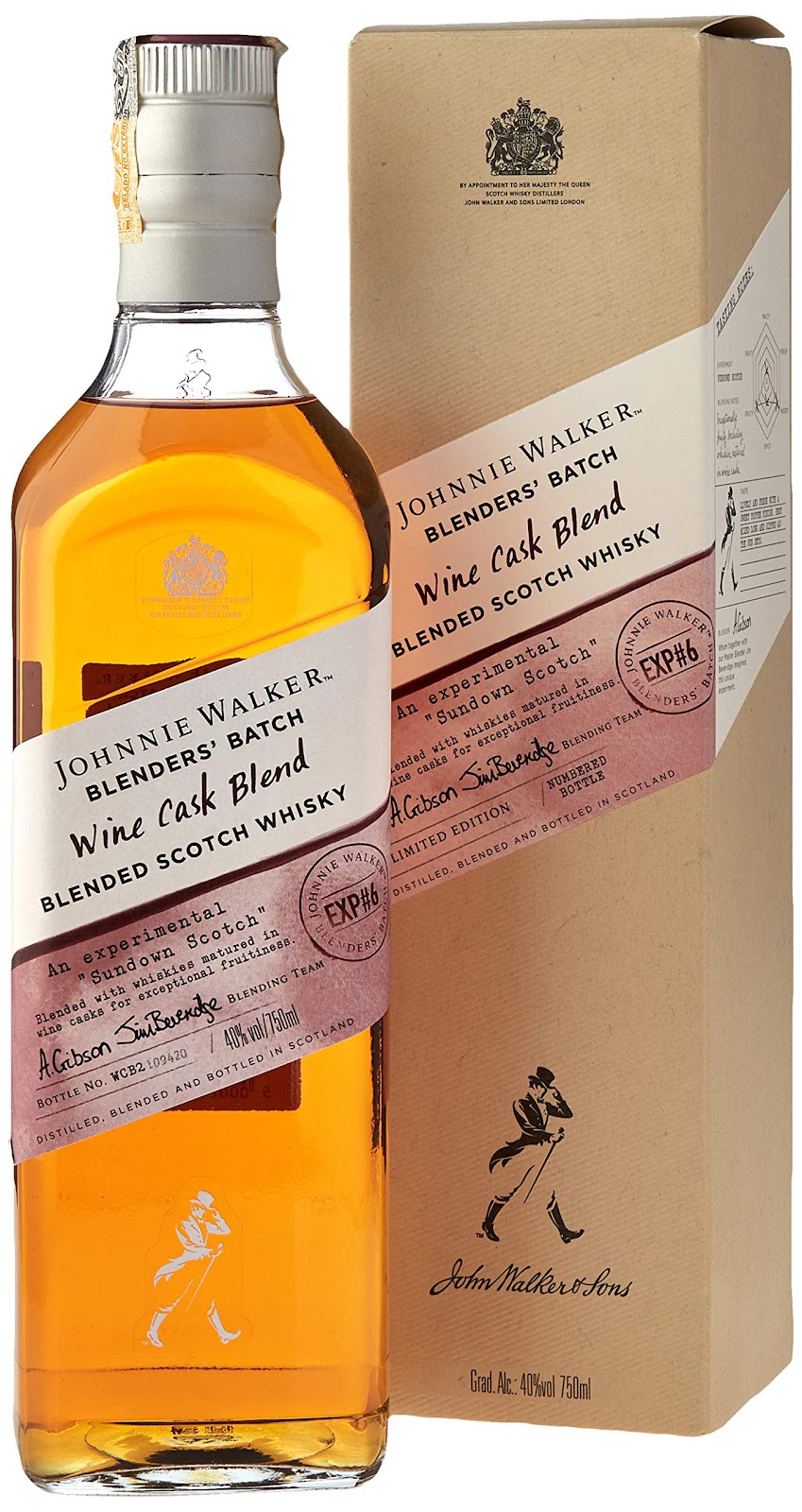 Whisky Johnnie Walker Wine Cask, 750ml