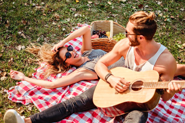 Enjoy musical picnic together