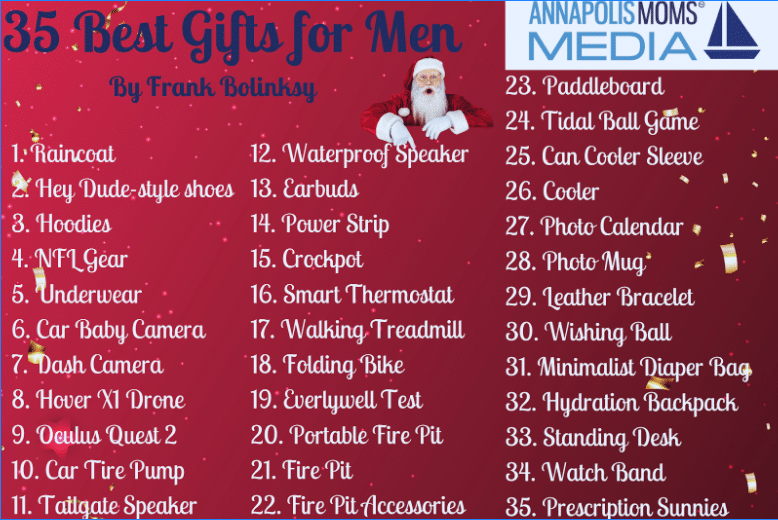 Frank Bolinsky's 35 Best Gifts for Men