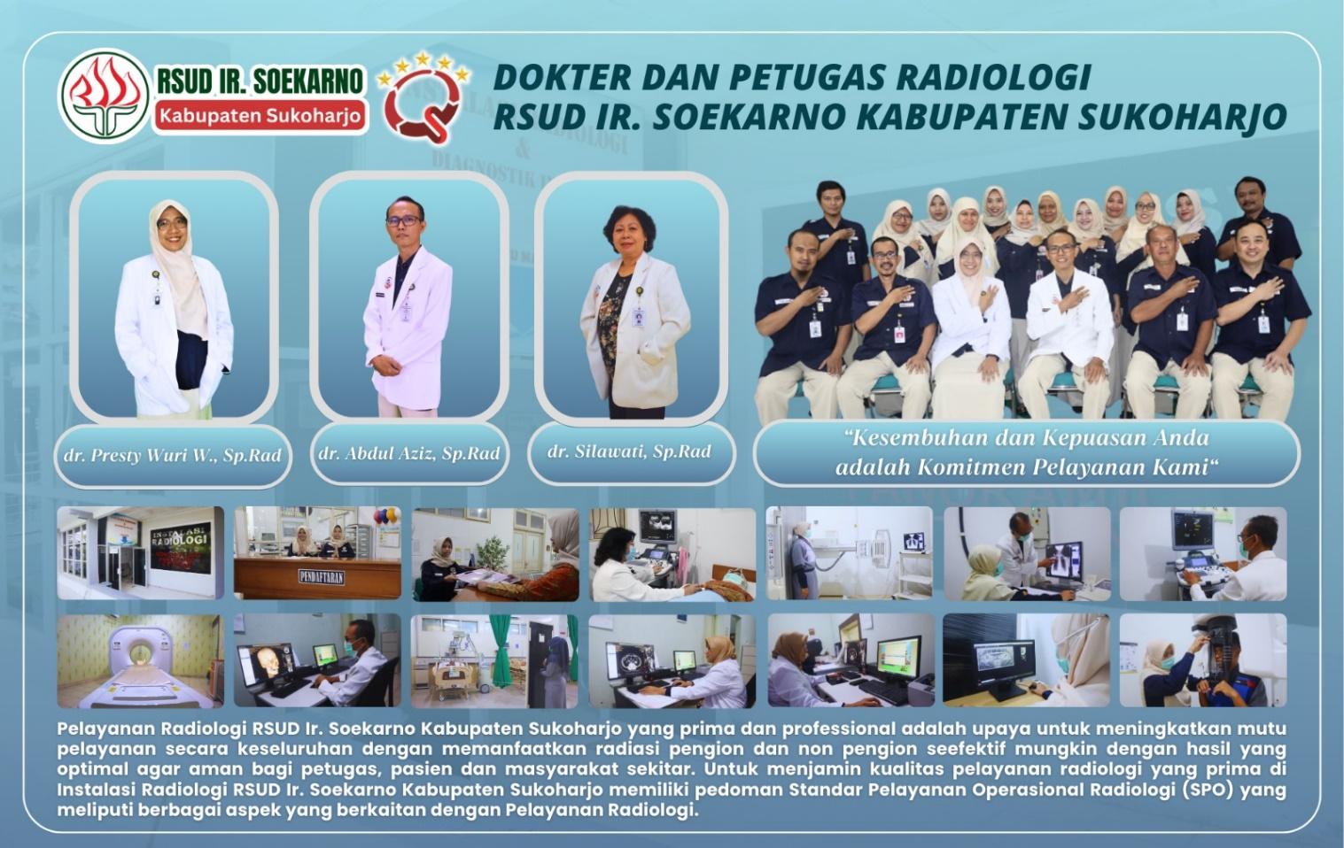 Pelayanan Radiologi Rsud Ir Soekarno Kab Sukoharjo