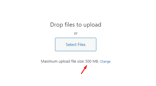 Maximum upload file size 