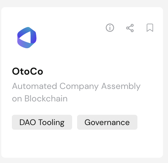 Legal Lego: Why and how to stack entities on OtoCo