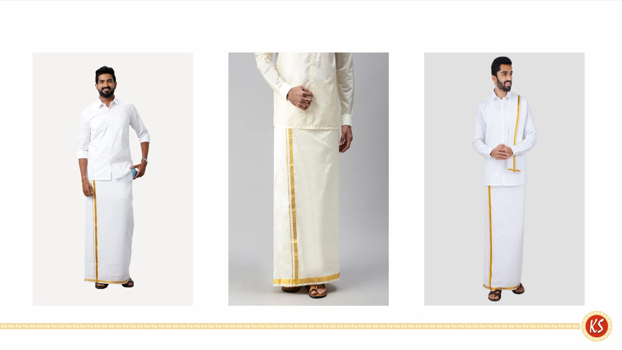 How to Wear a Dhoti in 2024? - A Step by Step Dhoti Wearing Guide 2024 -  Kumaransilks