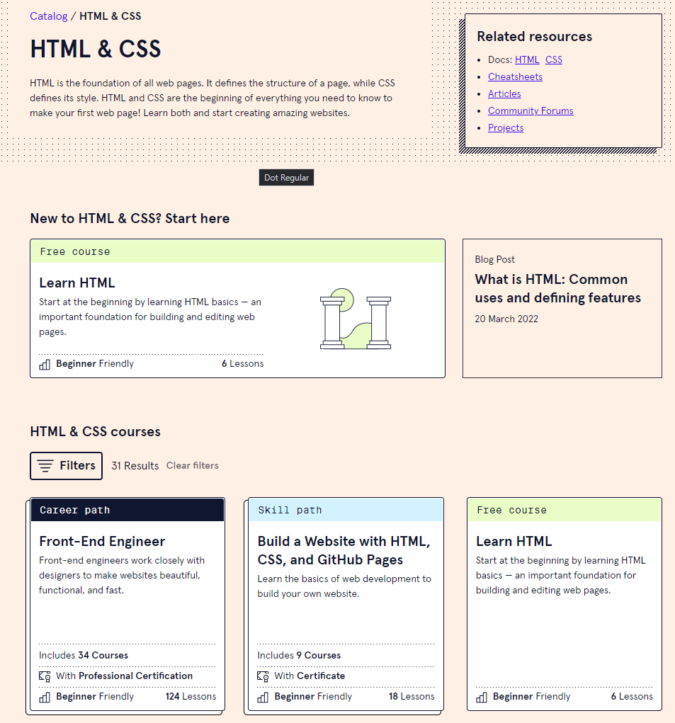 HTML certification from treehouseIMG Name: treehouse