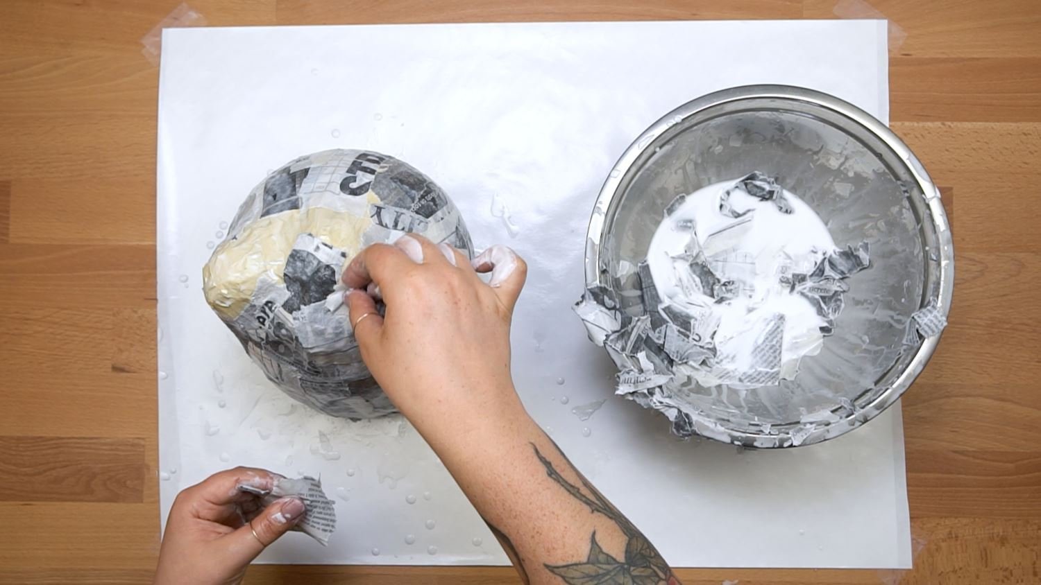 Easy Paper Mache Recipes