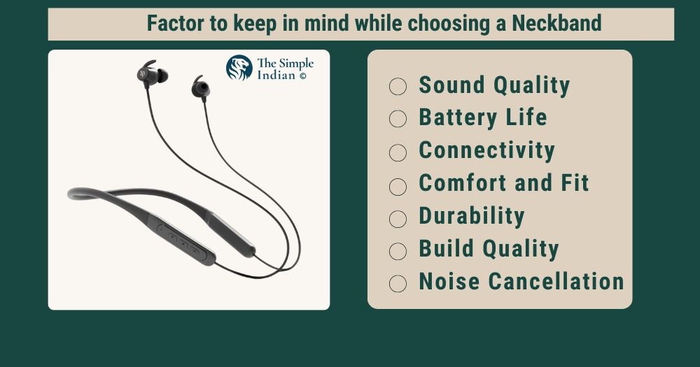 factor: Best Neckband Earphones