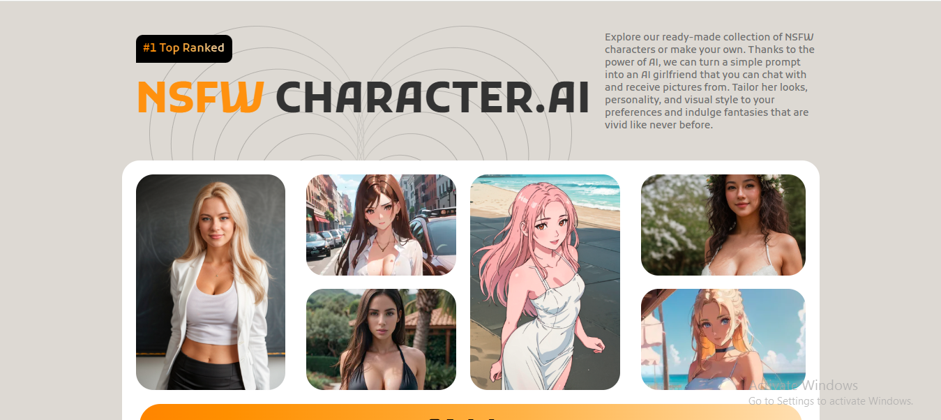NSFW Character AI Replacement with No NSFW filter
