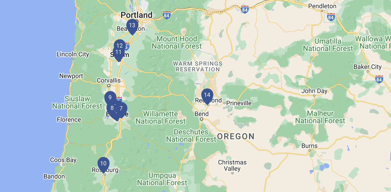 Oregon Community Credit Union Locations