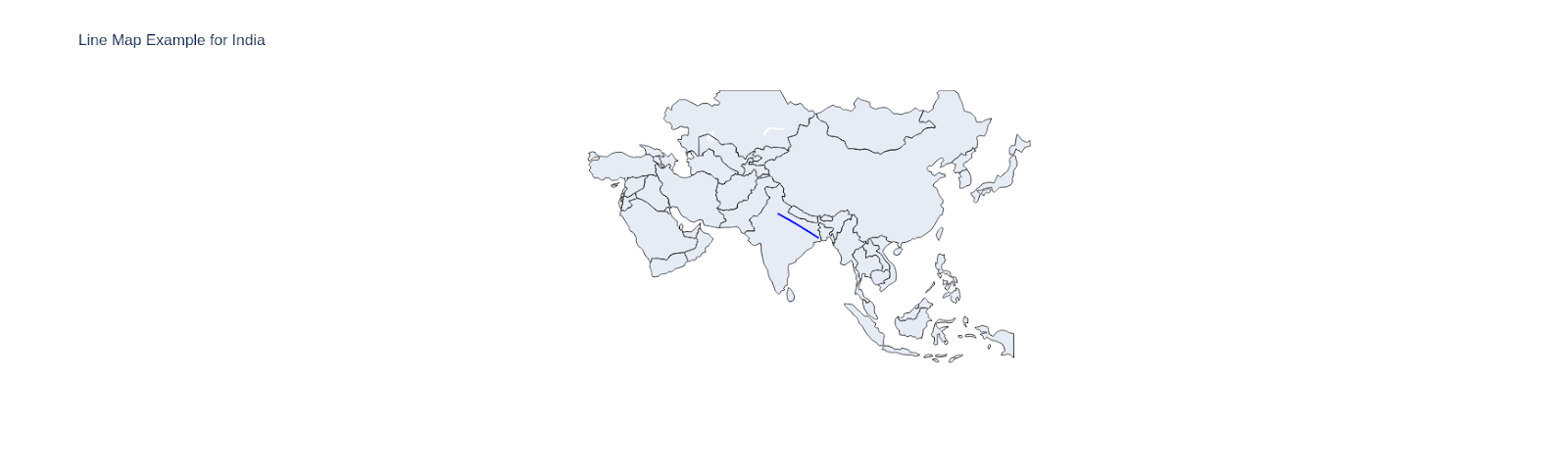 Plot maps in Python using Plotly