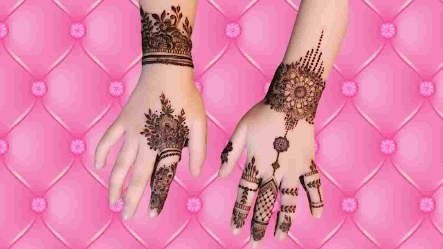 BACCHON KE LIYE KHUBSURAT MEHNDI DESIGN