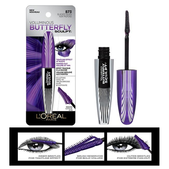 Mascara L’Oréal Voluminous Butterfly không vón cục