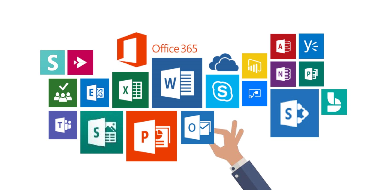Phần mềm Microsoft Office - công cụ hỗ trợ công việc văn phòng.
