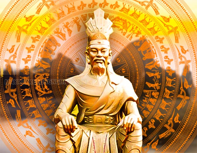 Hái lộc đầu năm được bắt nguồn từ thời Vua Hùng