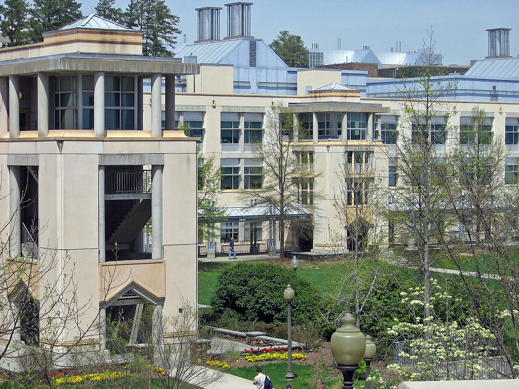 Photo of Levine Science Research Center on campus of Duke University
