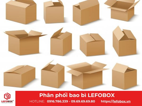 Thùng carton cũ đa dạng về số lượng, kích thước, mẫu mã