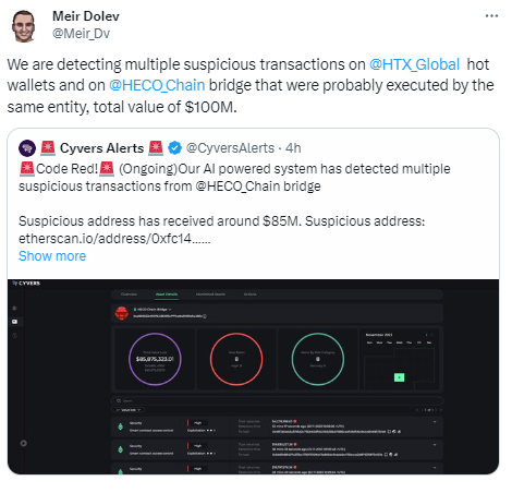 Justin Sun’s Heco Chain Faces $86.6 Million Security Breach