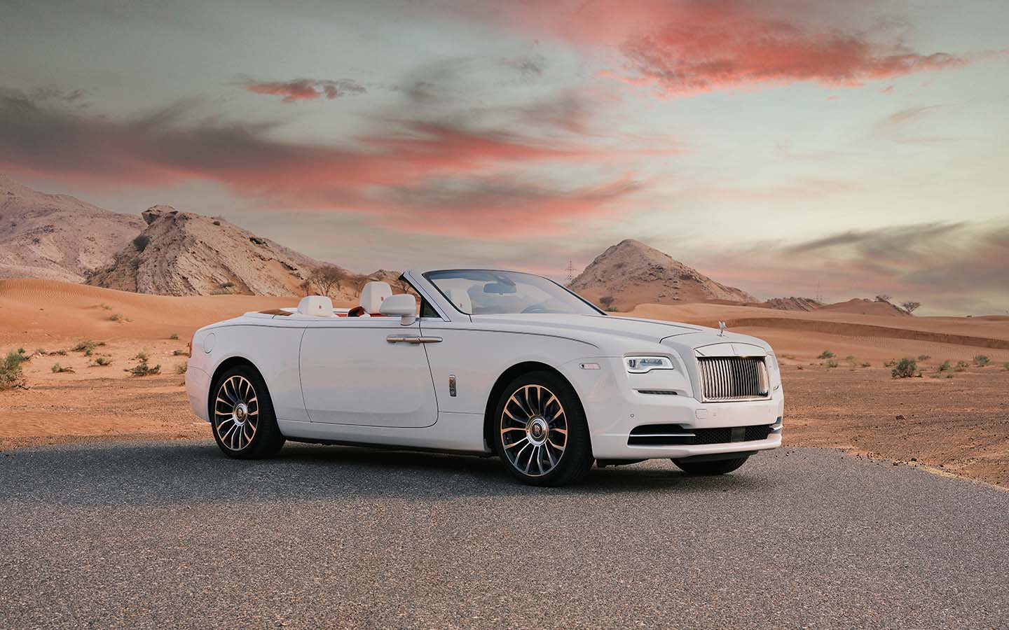 the Dawn is a cabriolet by the luxury brand