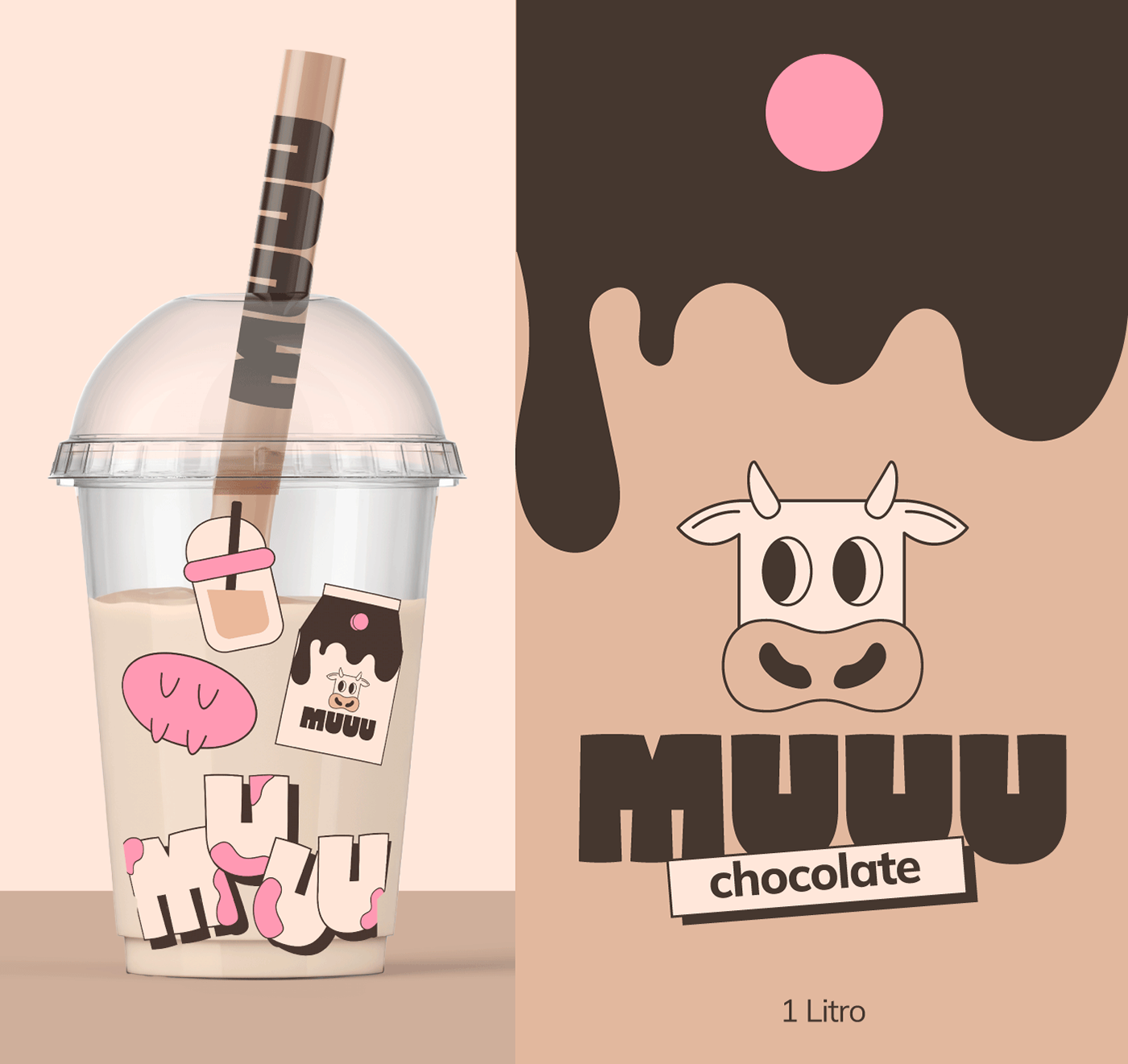 Artifact from the Experience Delight: Muuu Packaging Design & Visual Identity article on Abduzeedo