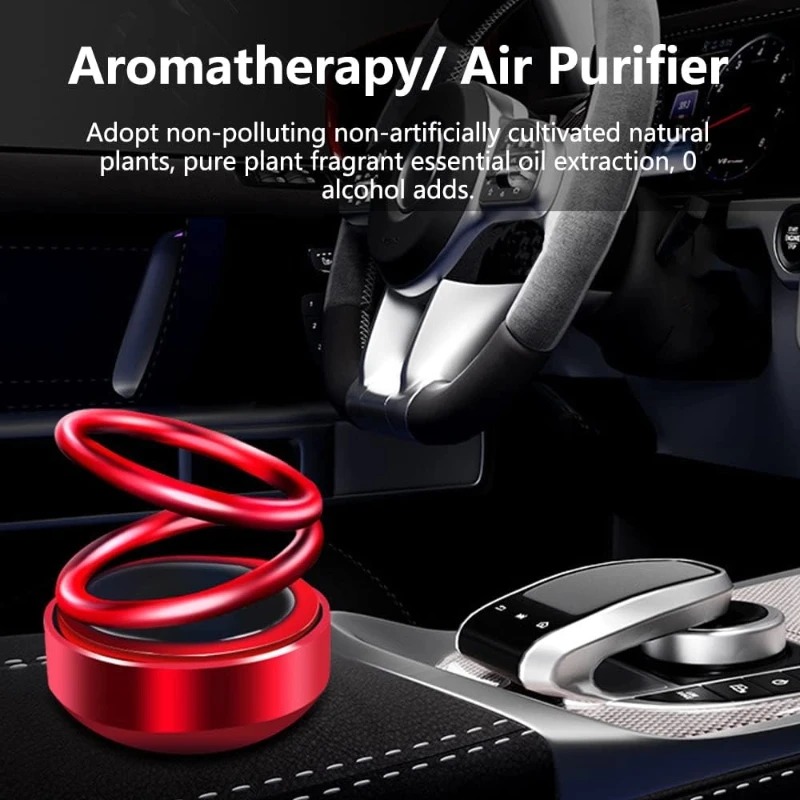 Portable Kinetic Molecular Heater Auto Rotating Solar Heater Car Air  Freshener Y