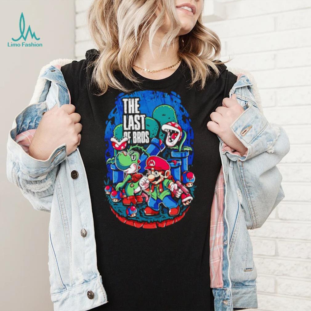 Super Mario the last of Bros characters shirt