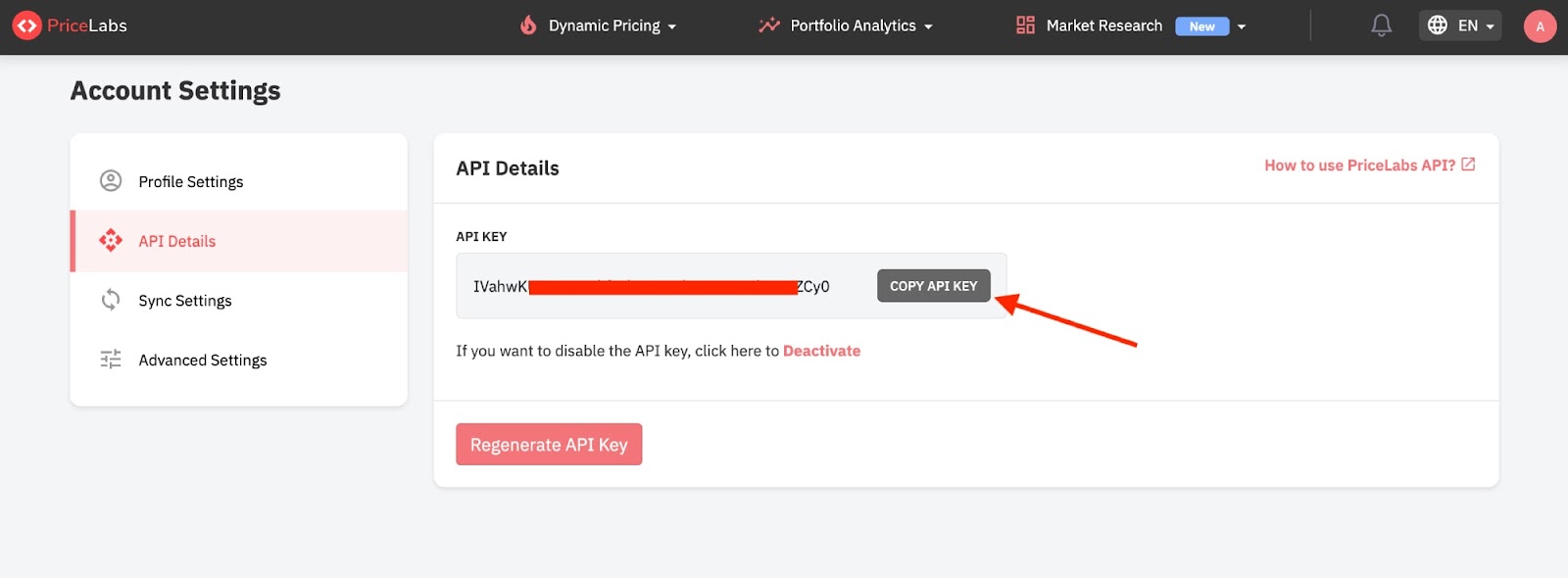 PriceLabs-Account-API-Settings-Copy-API-key.