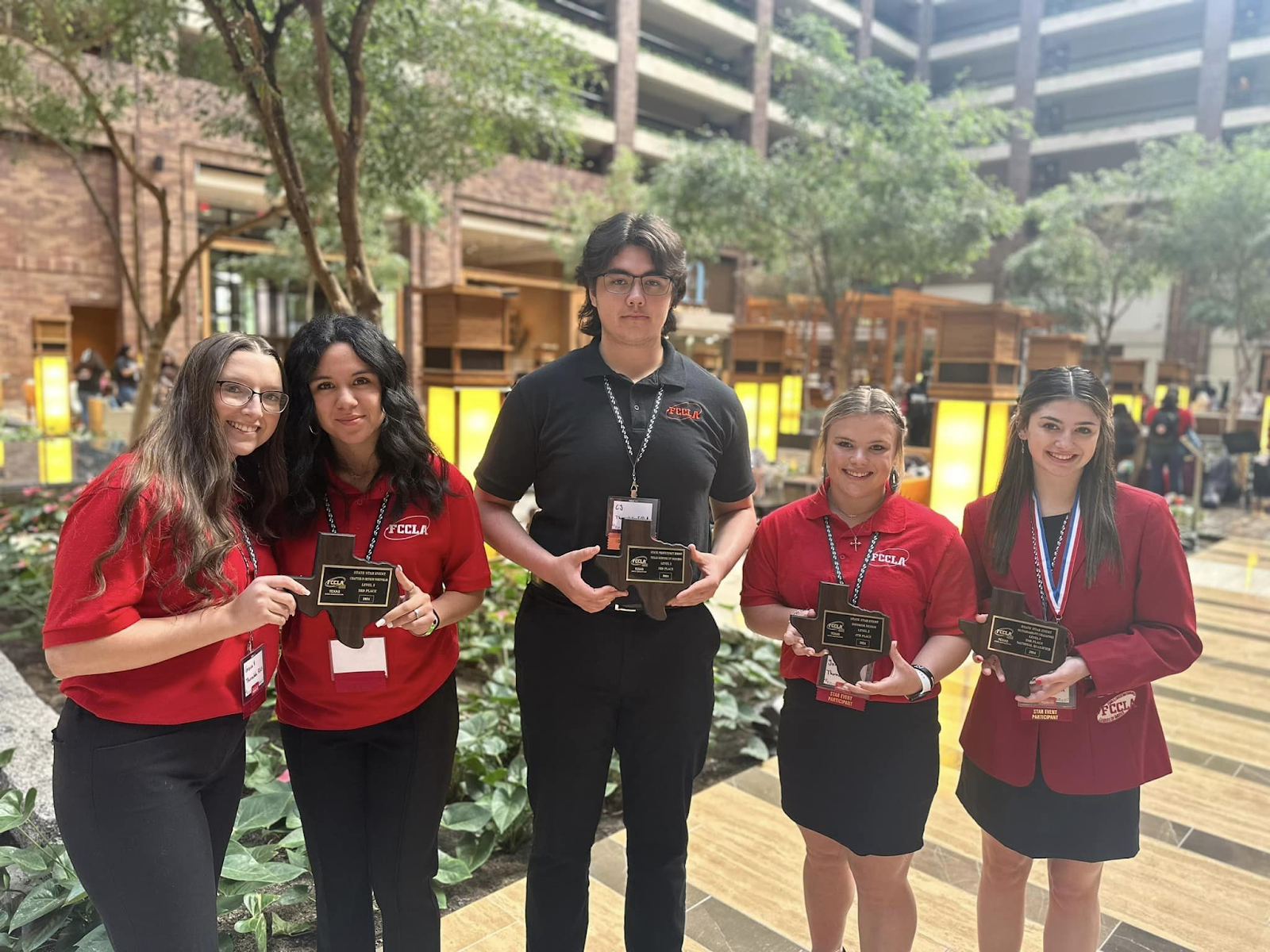 group of FCCLA students
