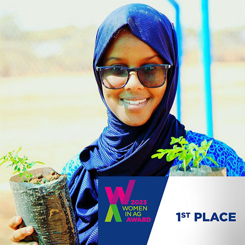 Első helyezett: Amina Ali, Szomália