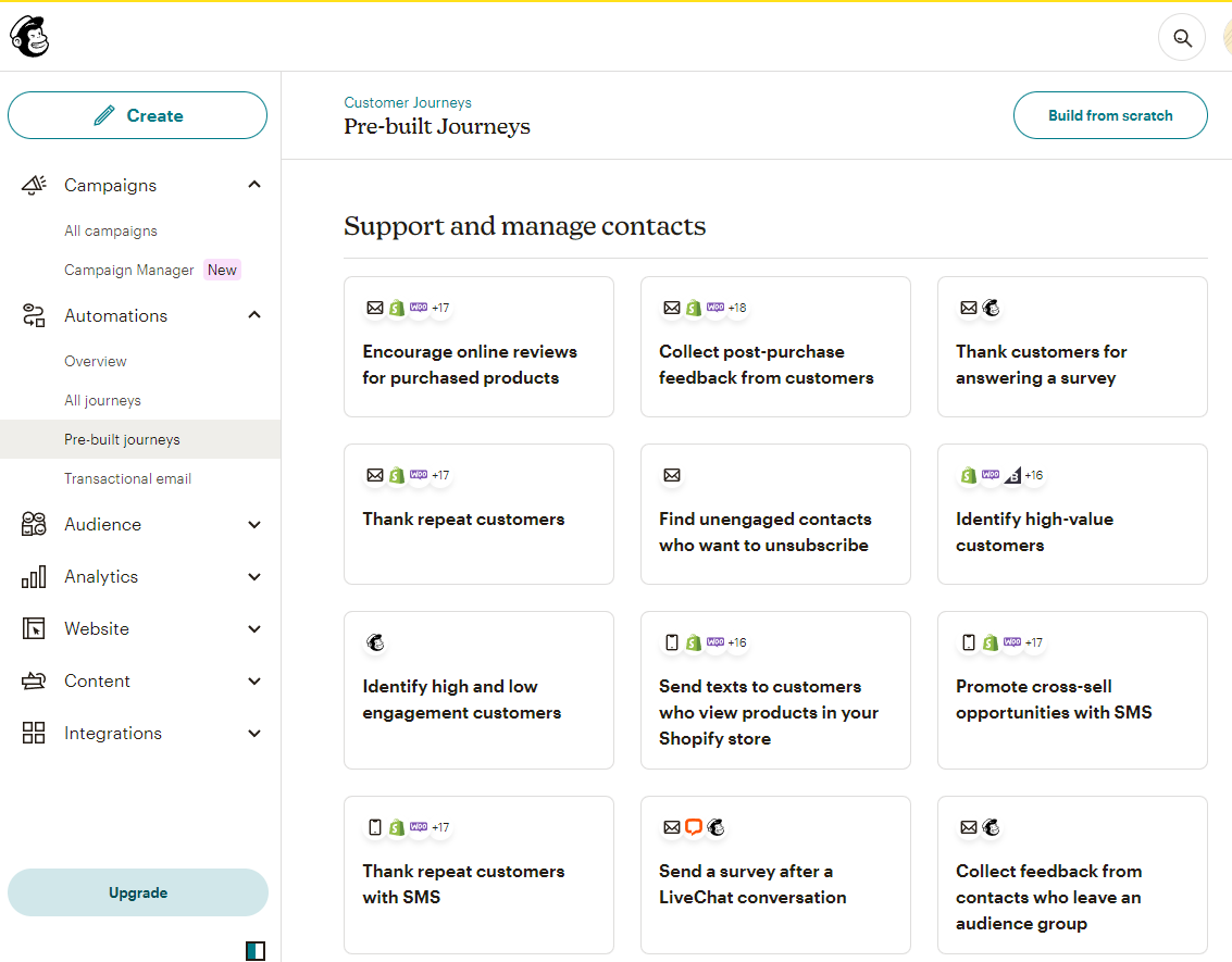 Automated Email Responses for Mailchimp