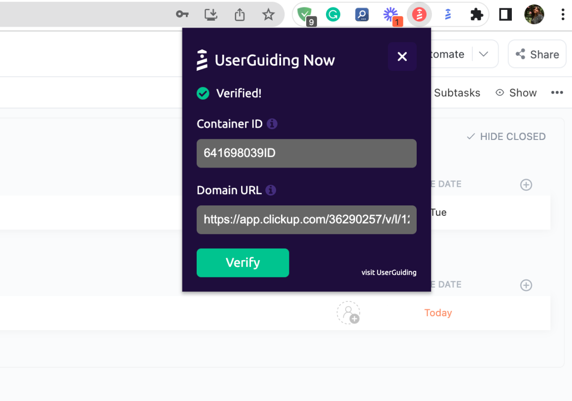 userguiding now crm onboarding