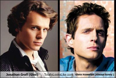 Jonathan Groff and Glenn Howerton | Jonathan groff, Jonathan, Twinsies