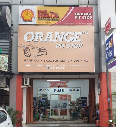 Orange Pit Stop