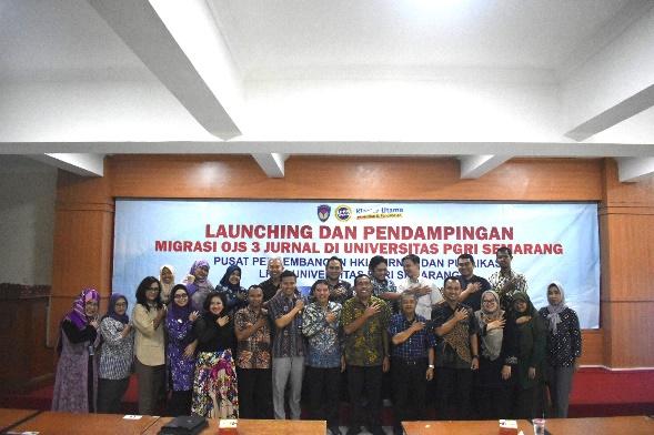 Launching Migrasi OJS Universitas PGRI Semarang