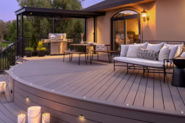 things to consider before investing in your composite deck trex transcend lineage decking outdoor living space custom built michigan