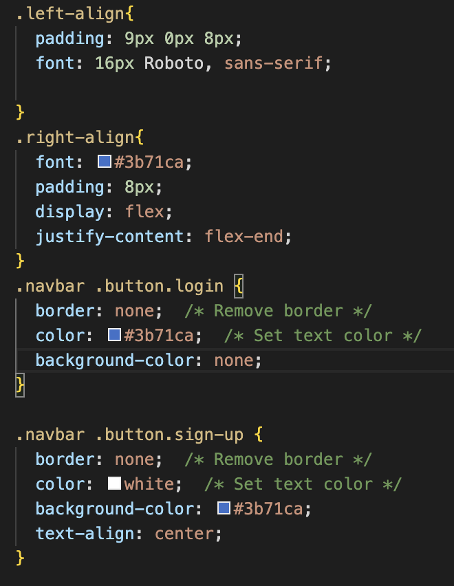 web design frameworks, navbar CSS styles code for app using Skeleton
