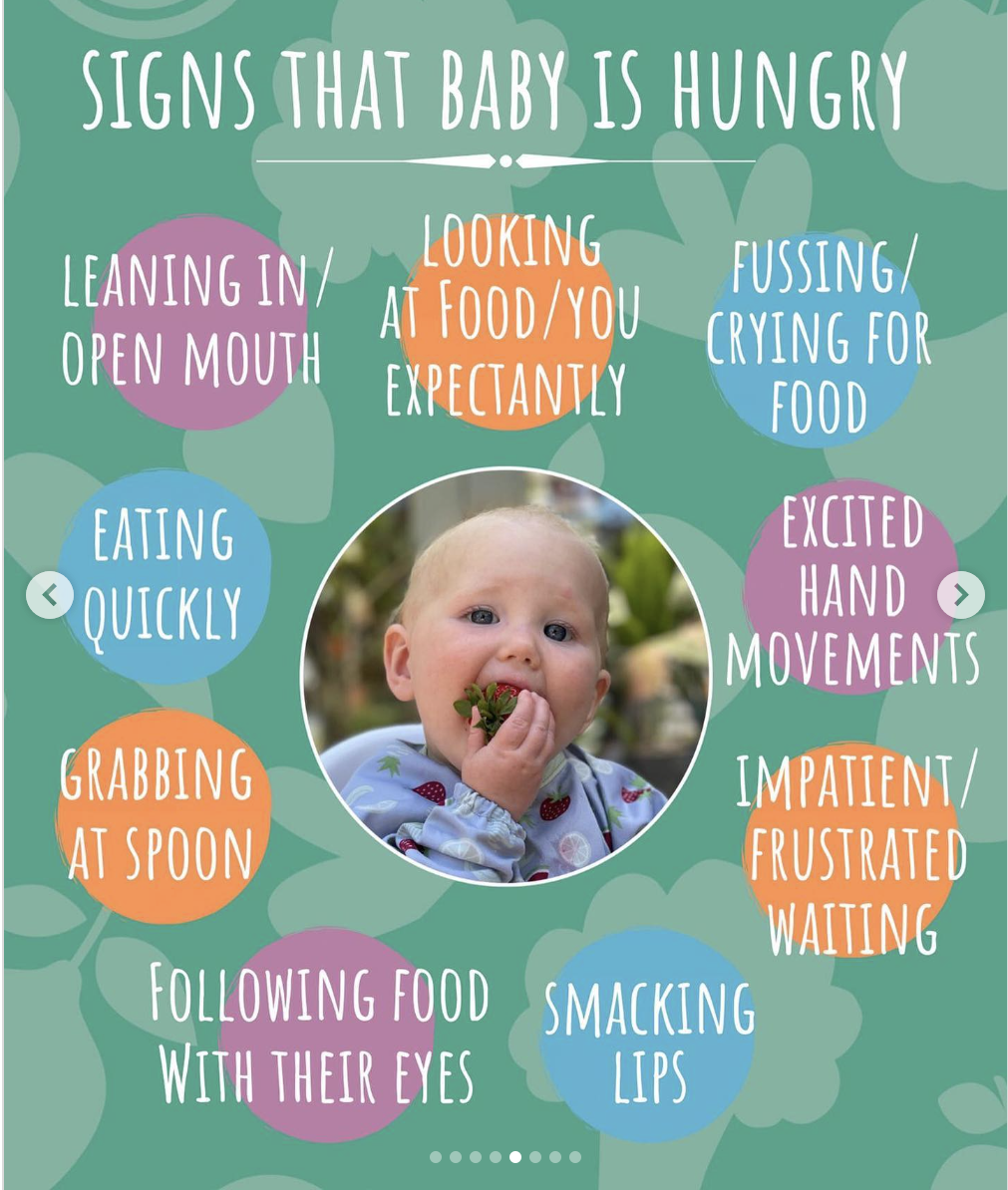 Signs of Hunger and Fullness in Babies and Toddlers