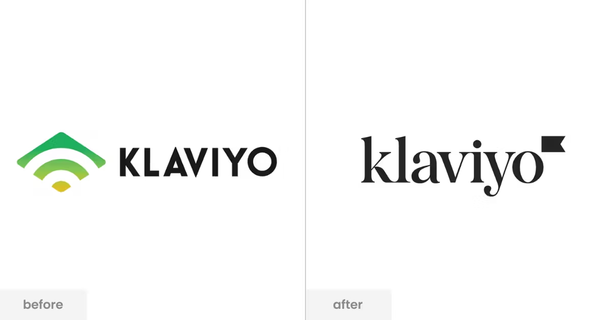 Klaviyo vs Attentive Logo Visual Appeal