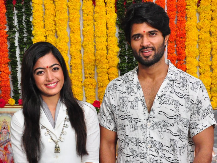 Rashmika Mandanna and Vijay Deverakonda