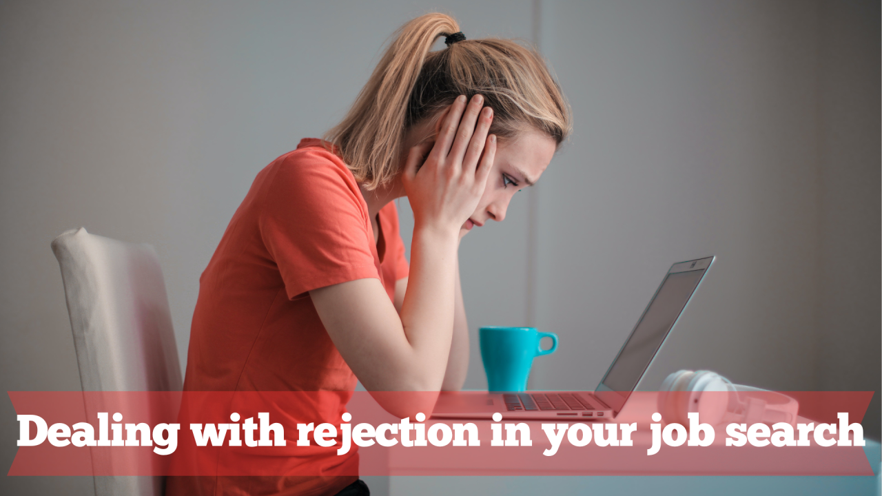 job search rejection strategies