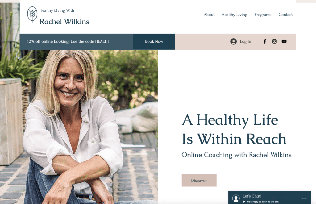 Health & Wellness Consultant by Wix