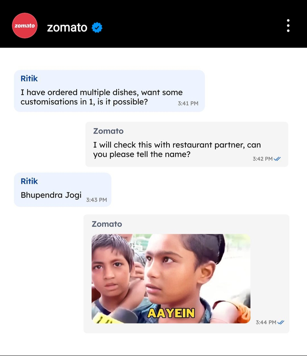 zomato meme marketing