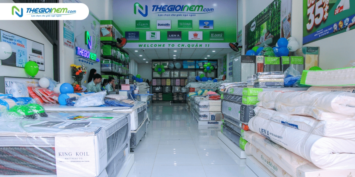 Mua Nệm Liên Á Trả Góp Tại Quận 4