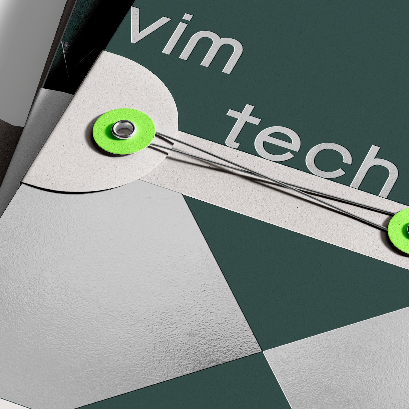 Artifact from the Vim Tech's Unique Branding and Visual Identity article on Abduzeedo