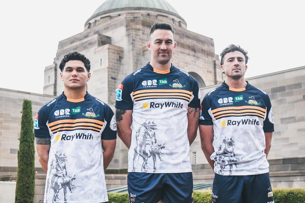 the iconic brumbies jersey