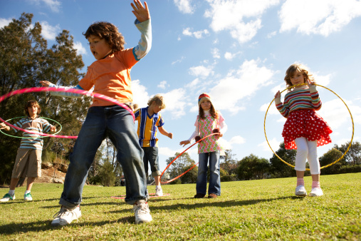 Body Workout For Kids - Hula Hooping