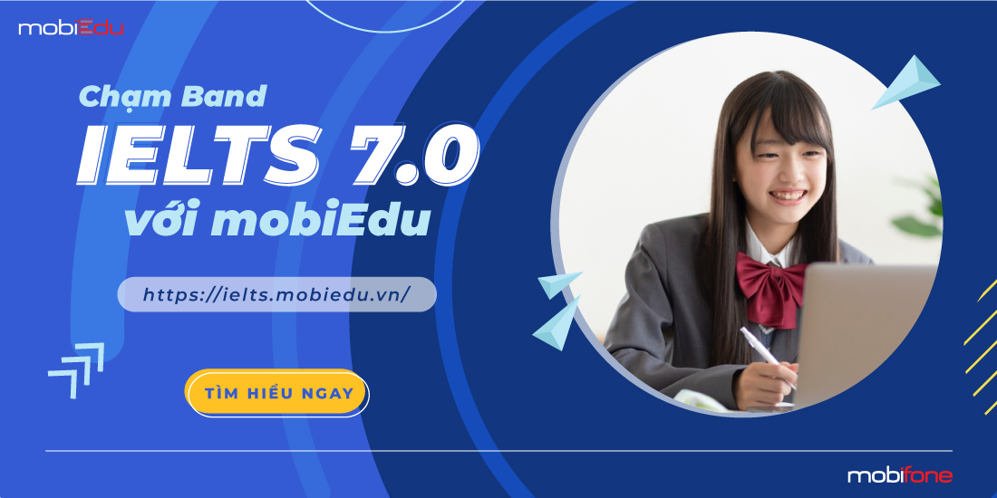 Trang luyện thi IELTS ielts.mobiedu.vn của mobiEdu