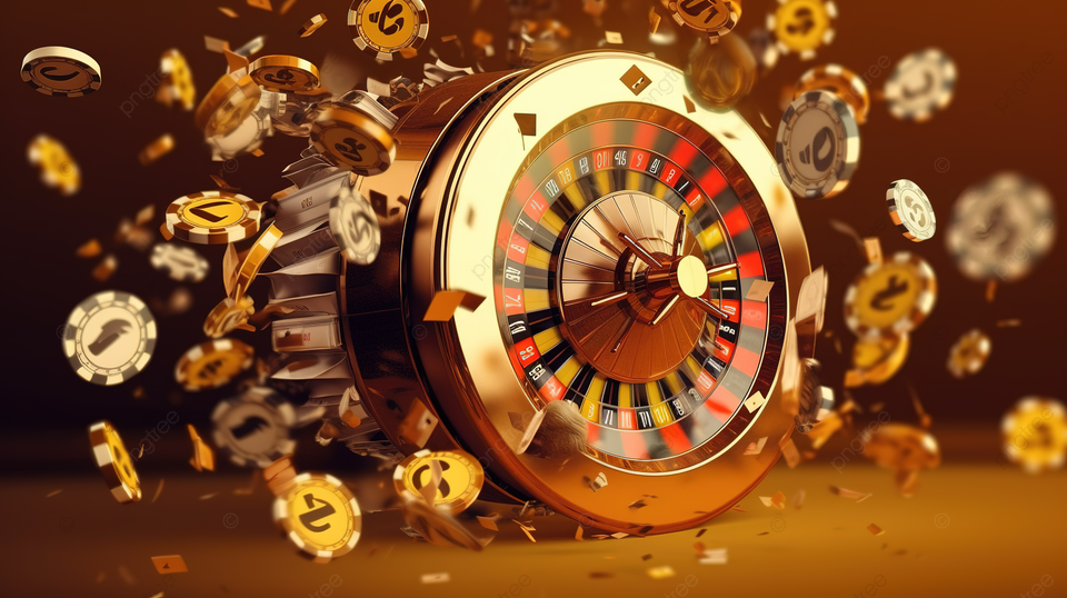 3d Slot Machine And Roulette Wheel Experience Online Casino Thrills With Flying Chips Background, Slot, Casino Slot, Slot Game Background Image And Wallpaper for Free Download