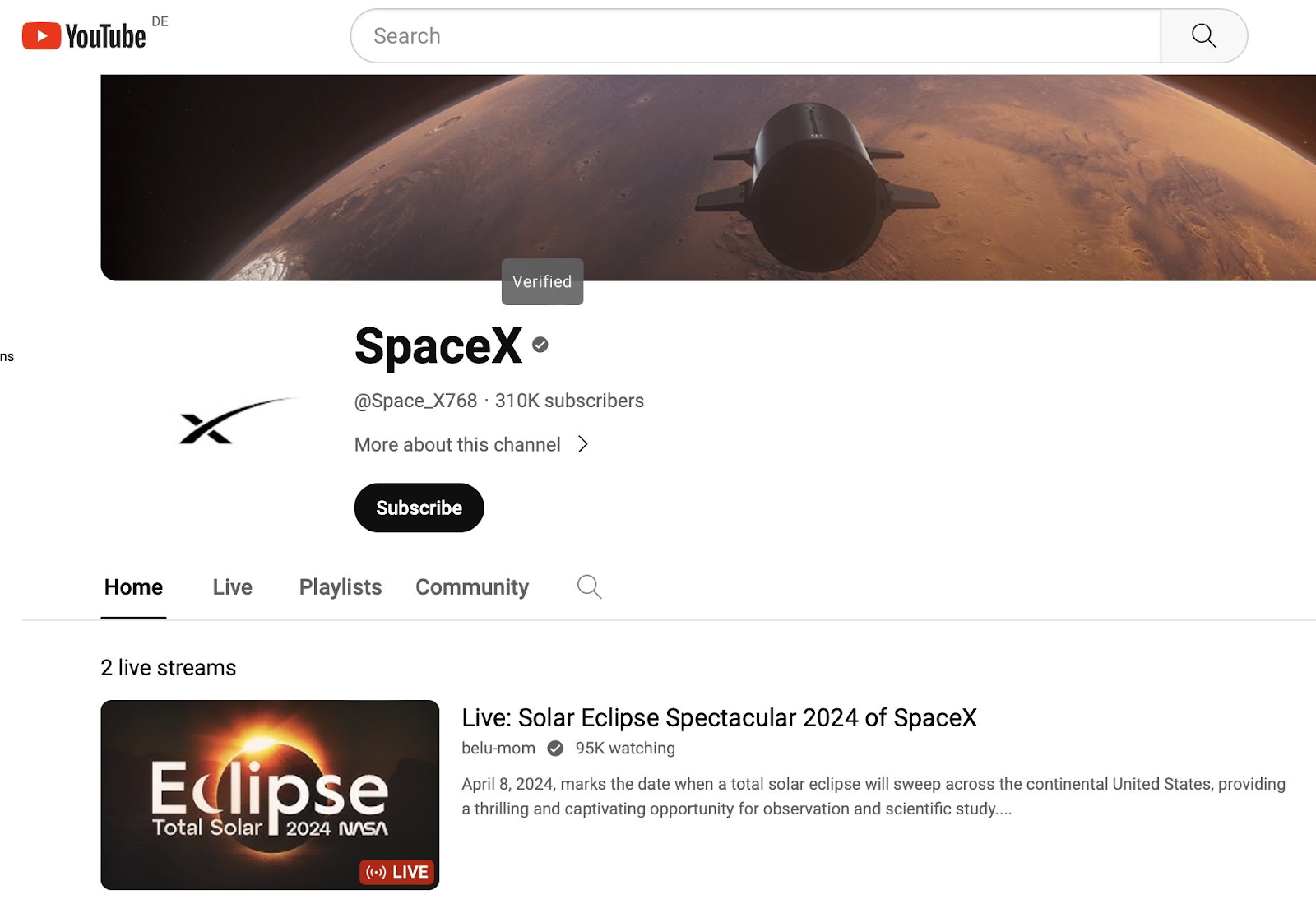 SpaceX giveaway scam floods YouTube with deep fake Elon Musk - 1