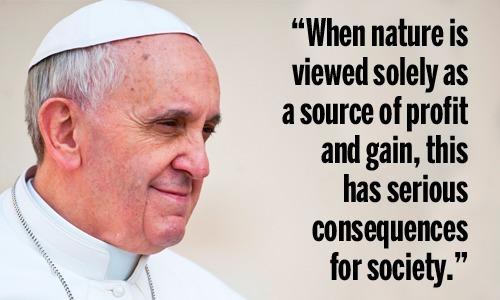 21 Quotes From Pope Francis' Encyclical Worth Noting - EcoWatch
